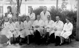 Personel Szpitala Kolejowego we Wleniu Sanatorium