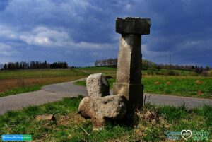 krzyż pokutny Klecza Wleń Dolina Bobru