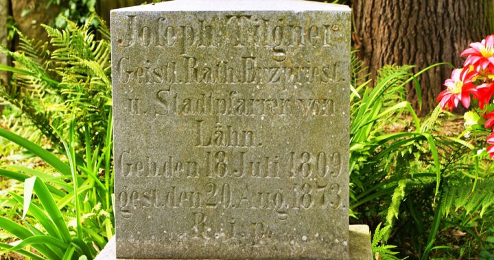 Wleń grób ksiądz Joseph Tilgner
